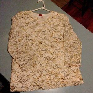 EUC women's embroidered top